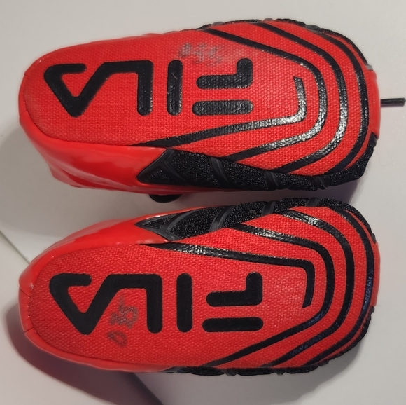 Rare Fila Ferrari Toddler Shoes Sz 2 - Picture 3 of 10